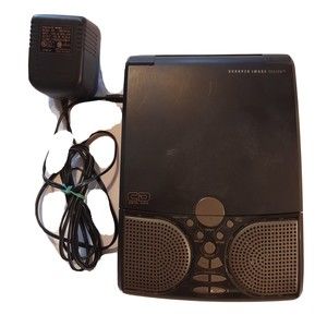 Sharper Image Design SI687 Travel CD AM FM Radio Alarm Clock & Sound Soother